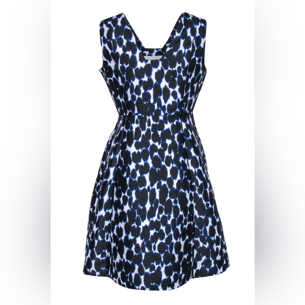 Kate Spade New York "Be Daring" Leopard Animal Print Fit & Flare Dress